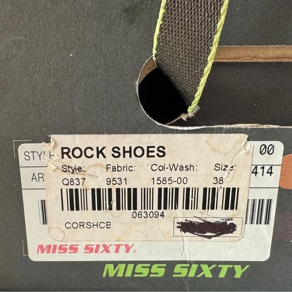 NEW VTG MISS SIXTY COMBAT BOOTS CORSHCB - Picture 9 of 9